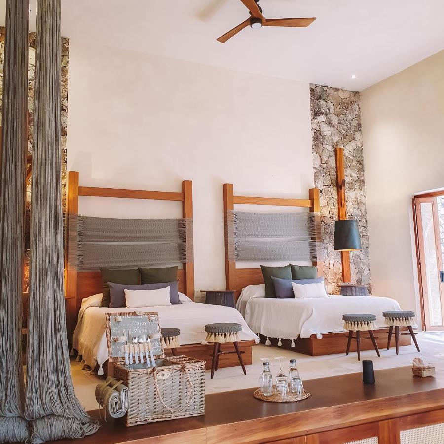 Oriundo Luxury Nature Villas Valladolid  Bagian luar foto
